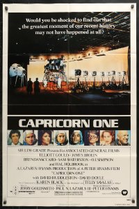 8t134 CAPRICORN ONE 1sh 1978 Elliott Gould, O.J. Simpson, the $30 billion dollar hoax!