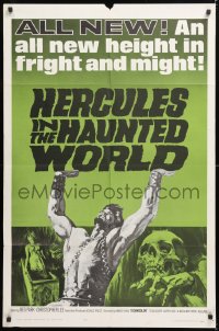 8t403 HERCULES IN THE HAUNTED WORLD 1sh 1964 Mario Bava, an all new height in fright & might!