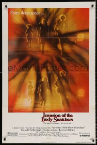 8t455 INVASION OF THE BODY SNATCHERS 1sh 1978 Kaufman classic remake of sci-fi thriller!