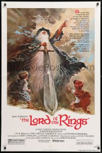 8t526 LORD OF THE RINGS 1sh 1978 classic J.R.R. Tolkien novel, cool different art!