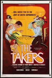 8t866 TAKERS 1sh 1973 sexy Susan Apple, the limit of erotic experiences!