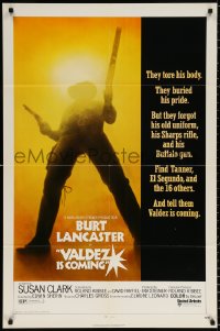 8t940 VALDEZ IS COMING 1sh 1971 Burt Lancaster, written by Elmore Leonard!