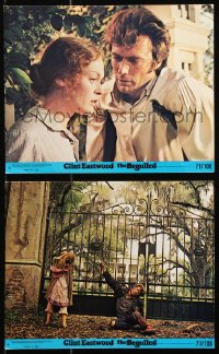 8w181 BEGUILED 2 8x10 mini LCs 1971 Clint Eastwood & Geraldine Page, Don Siegel, great images!