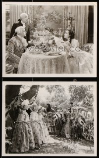 8w974 MADAME DU BARRY 2 8x10 stills 1934 sexy Dolores del Rio & Owen as King Louis XV!