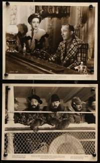 8w987 ROAD TO UTOPIA 2 8x10 stills 1945 great images of Bing Crosby, Dorothy Lamour & Bob Hope!