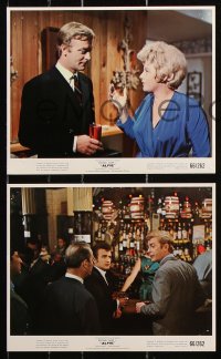 8w112 ALFIE 6 color 8x10 stills 1966 Michael Caine loves them and leaves them, ask any girl!