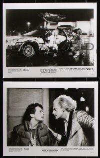 8w448 BACK TO THE FUTURE 12 8x10 stills 1985 Robert Zemeckis, Michael J. Fox travels back to 1955!
