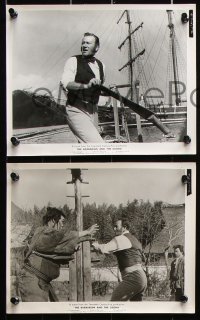 8w618 BARBARIAN & THE GEISHA 8 8x10 stills 1958 great images of John Wayne in Japan, John Huston!