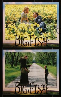 8w017 BIG FISH 10 color 8x10 stills 2003 Tim Burton, Ewan McGregor, Albert Finney, Helena Bonham Carter!