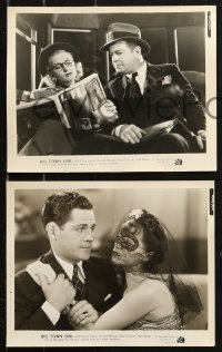 8w301 BIG TOWN GIRL 18 8x10 stills 1937 images of sexy Claire Trevor, Donald Woods, Alan Dinehart!