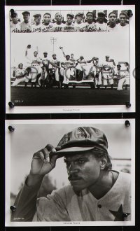 8w389 BINGO LONG 14 8x10 stills 1976 Richard Pryor, Billy Dee Williams, James Earl Jones, baseball!