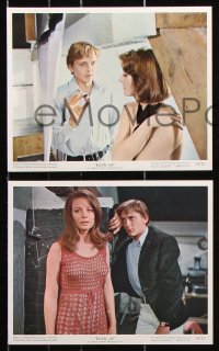 8w010 BLOW-UP 11 color 8x10 stills 1967 Antonioni, David Hemmings, Jane Birkin & Gillian Hills!