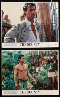 8w043 BOUNTY 8 8x10 mini LCs 1984 Gibson, Anthony Hopkins, Laurence Olivier, Mutiny on the Bounty!