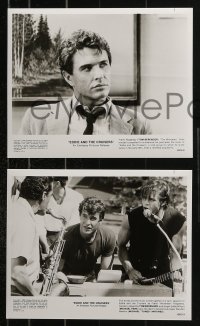 8w869 EDDIE & THE CRUISERS 4 8x10 stills 1983 great images of Michael Pare & Tom Berenger!