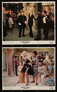 8w121 HARLOW 6 color 8x10 stills 1965 great images of sexiest Carroll Baker in the title role!