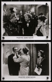 8w820 HAUNTED HONEYMOON 5 8x10 stills 1986 Gene Wilder, Gilda Radner, Dom DeLuise, a comedy chiller!