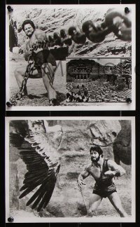 8w531 HERCULES & THE CAPTIVE WOMEN 10 8x10 stills 1963 different images of strongman Reg Park!