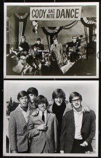 8w587 HOLD ON 9 8x10 stills 1966 rock & roll, Peter Blair Noone & Herman's Hermits!