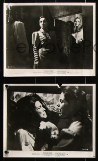 8w645 HOUSE THAT SCREAMED 8 8x10 stills 1971 La Residencia, Lilli Palmer in Spanish slasher movie!