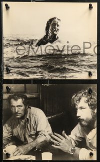 8w494 JAWS 11 8x10 stills R1980s Roy Scheider, Robert Shaw, Dreyfuss, Spielberg's shark classic!