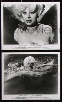 8w352 JULIET OF THE SPIRITS 16 8x10 stills 1965 Federico Fellini, Giulietta Masina, Sandra Milo