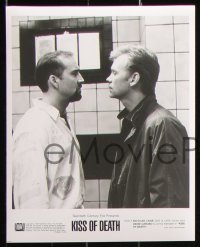 8w651 KISS OF DEATH 8 8x10 stills 1995 Nicolas Cage, David Caruso, Samuel L. Jackson!