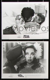 8w657 MIRROR CRACK'D 8 8x10 stills 1981 Lansbury, Kim Novak, top cast from Agatha Christie mystery!