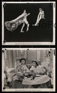 8w832 NO TIME FOR LOVE 5 8x10 stills 1943 great images of Claudette Colbert & Fred MacMurray!