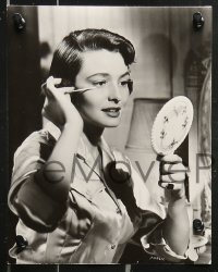 8w666 PATRICIA NEAL 8 from 7.25x9 to 7.5x9.5 stills 1940s portraits of the star doing her makeup!