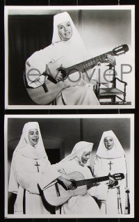 8w470 SINGING NUN 12 8x10 stills 1966 great images of nun Debbie Reynolds, Sullivan, Moorehead!