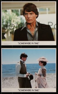 8w160 SOMEWHERE IN TIME 4 8x10 mini LCs 1980 Christopher Reeve, Jane Seymour, cult classic!