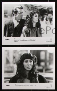 8w472 SUSPECT 12 8x10 stills 1987 lawyer Cher gets involved with juror Dennis Quaid!