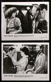 8w473 SWEET DREAMS 12 8x10 stills 1985 pretty Jessica Lange & Ed Harris in Patsy Cline bio!