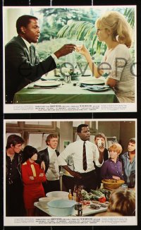8w092 TO SIR, WITH LOVE 8 color 8x10 stills 1967 Sidney Poitier, Geeson, directed by James Clavell!