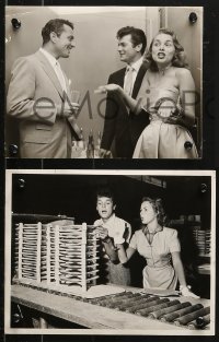 8w610 TONY CURTIS/JANET LEIGH 9 from 7.5x7.75 to 8x10 stills 1950s great images of the stars!