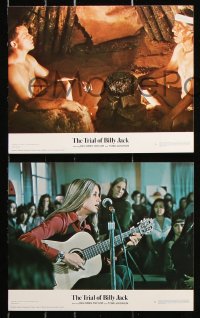 8w093 TRIAL OF BILLY JACK 8 8x10 mini LCs 1974 action images of Tom Laughlin in the title role!