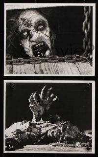 8w870 EVIL DEAD 4 English 8x10 stills 1983 Sam Raimi, different images of gruesome deadite Cheryl!