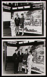 8w734 TORA TORA TORA 7 English 8x10 stills 1970 the movie's premiere at Leicester Square Theatre!