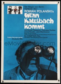 8y122 CUL-DE-SAC linen German 1966 Roman Polanski, Donald Pleasance, Francoise Dorleac, Lenica art!