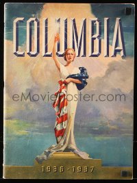 8z015 COLUMBIA PICTURES 1936-37 campaign book 1936 Frank Capra's Lost Horizon, Three Stooges, rare!