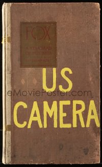 8z016 FOX 1926-27 campaign book 1926 incredible art +tipped-in portraits of top stars & directors!