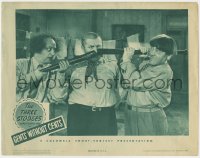 8z119 GENTS WITHOUT CENTS LC 1944 Three Stooges, Moe & Larry hit Curly with baseball bats, rare!