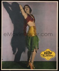 8z070 THREE WEEKENDS jumbo LC 1928 full-length portrait of sexy Clara Bow in skimpy outfit, rare!