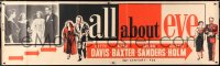 9a003 ALL ABOUT EVE paper banner 1950 Bette Davis, Anne Baxter classic, young Marilyn Monroe shown!
