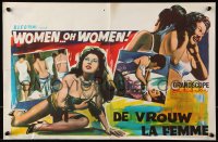 9b336 WOMEN... OH, WOMEN! Belgian 1963 Tetsuji Takechi's Onna onna onna monogatari, sexy art!