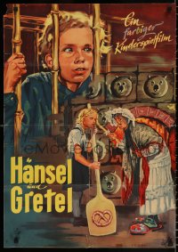 9b055 HANSEL & GRETEL German 1960s Walter Janssen's Hansel und Gretel, kitchen style!
