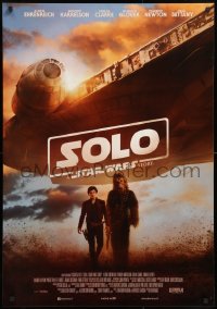 9b786 SOLO Italian 1sh 2018 A Star Wars Story, Howard, Ehrenreich, Glover, Chewbacca, different!