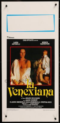 9b916 VENETIAN WOMAN Italian locandina 1986 Laura Antonelli, Monica Guerritore, Jason Connery!