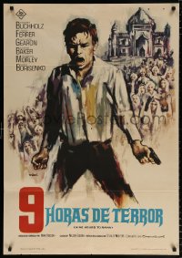 9b034 NINE HOURS TO RAMA Spanish 1963 Horst Buchholz, murder that changed lives of millions!