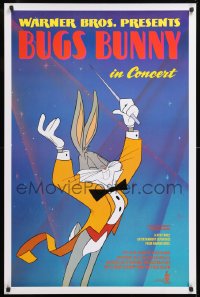 9c526 BUGS BUNNY IN CONCERT 1sh 1990 great cartoon image of Bugs conducting orchestra!